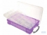 Really Useful boxes gekleurde transparante opbergd paars