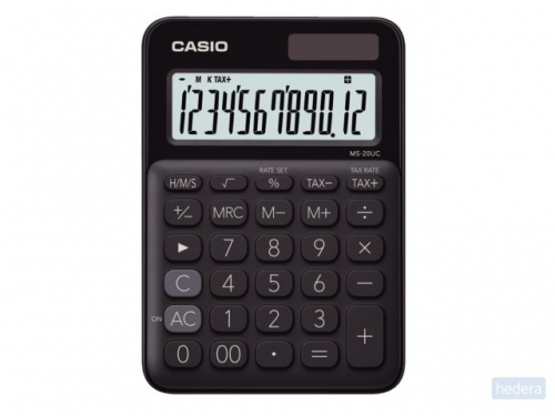 Rekenmachine Casio MS-20UC zwart