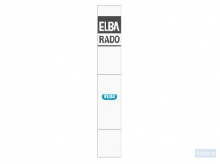 ELBA insteekrugetiket 24x159mm wit pak 10