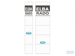 ELBA insteekrugetiket 44x159mm wit pak 10