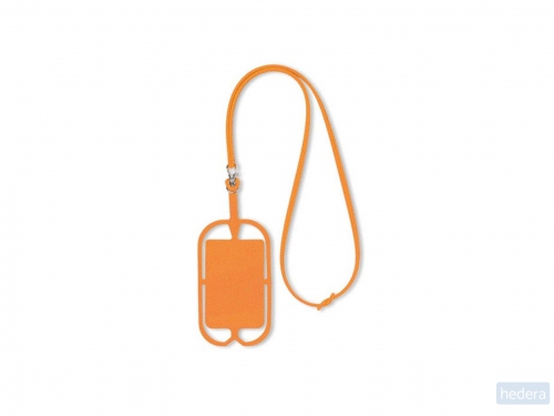 Smartphone houder Silihanger, oranje