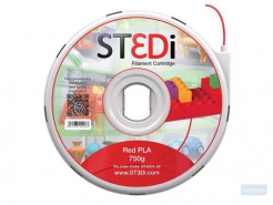 St3di cartridge pla 750g rood voor st3di printer