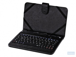 Tablethoes Hama met keybord 7" zwart
