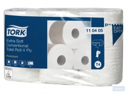 Toiletpapier Tork T4 premium extra zacht 4-laags 153 vel wit 110405