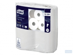 Toiletpapier Tork T4 traditioneel premium 2-laags 198 vel wit 12291
