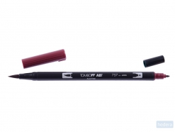 Tombow ABT Dual Brush Pen, Port red