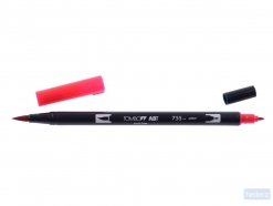 Tombow ABT Dual Brush Pen, Rubine red