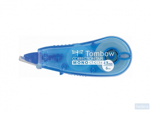 Tombow Correctieroller MONO CCE 4,2 mm x 6 m blauw 20 stuks