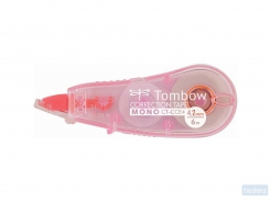 Tombow Correctieroller MONO CCE 4,2 mm x 6m roze op blister