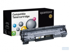 Tonercartridge Quantore alternatief tbv HP CB436A 36A zwart