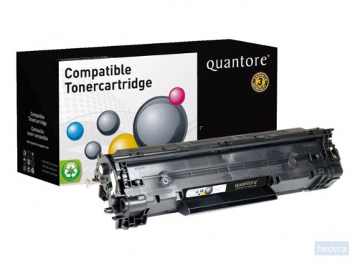 Tonercartridge Quantore alternatief tbv HP CB436A 36A zwart HC
