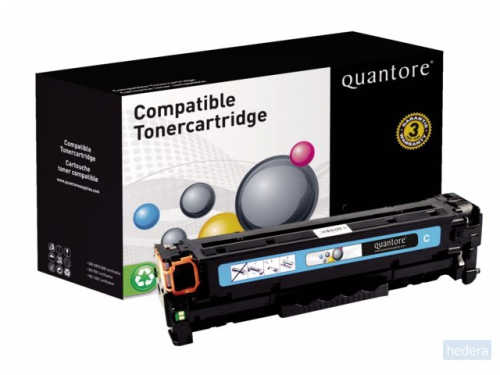 Tonercartridge Quantore alternatief tbv HP CF401A 201A blauw