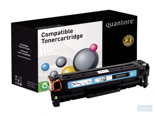 Tonercartridge Quantore alternatief tbv HP CF401X 201X blauw