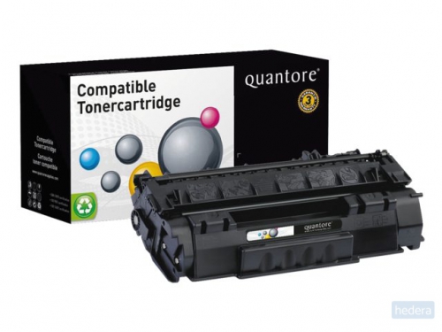 Tonercartridge Quantore alternatief tbv HP Q7553A 53A zwart