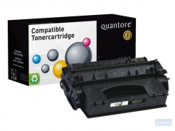 Tonercartridge Quantore alternatief tbv HP Q7553X 53X zwart