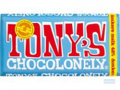 Tony's Chocolonely - Classic Donkere melk 42%, 180 gram
