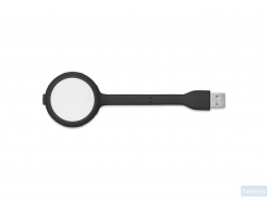 USB met LED lampje Lumihub, zwart