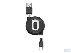 USB/micro-USB stekkers Compactmicro, zwart
