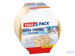 Verpakkingstape tesapack® Extra Strong 66mx50mm pvc transparant