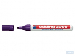 Viltstift edding 3000 rond violet 1.5-3mm