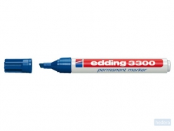 Viltstift edding 3300 schuin 1-5mm blauw