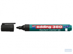 Viltstift edding 380 flipover rond 1.5-3mm zwart