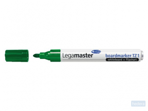 Viltstift Legamaster TZ 1 whiteboard rond 1.5-3mm groen
