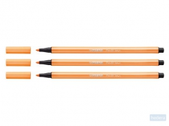 Viltstift STABILO Pen 68/054 medium neon oranje