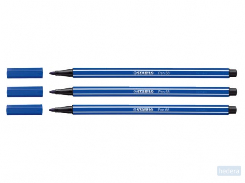Viltstift STABILO Pen 68/32 medium donkerblauw