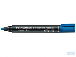 Staedtler Lumocolor 352, permanent marker, ronde punt, 2 mm, blauw
