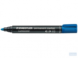 Staedtler Lumocolor 352, permanent marker, ronde punt, 2 mm, blauw