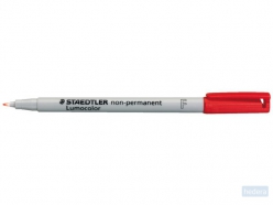 Staedtler Lumocolor 316, OHP-marker, non permanent, 0,6 mm, rood