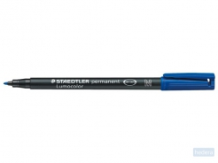 Staedtler Lumocolor 317, OHP-marker, permanent, 1,0 mm, blauw