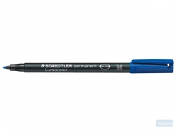 Staedtler Lumocolor 317, OHP-marker, permanent, 1,0 mm, blauw