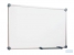 Whitebord 2000, alu-profiel, magn., gel. staal, 90 x 180