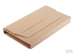 Wikkelverpakking CleverPack A4 +zelfkl strip bruin 10stuks