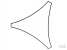 Zonnezeil driehoek - 3.6 x 3.6 x 3.6 m - Champagne