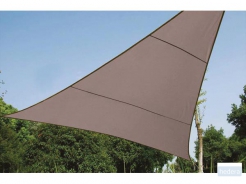 Zonnezeil driehoek - 3.6 x 3.6 x 3.6 m - Taupe