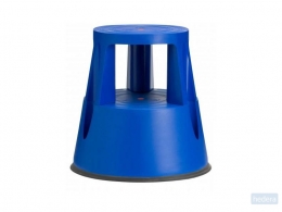 Office-Deals A-series -  Plastic stepstool - blue - 150 kg capicity
