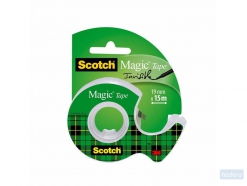 Scotch 810 Magic™ onzichtbaar plakband, 19mmx15m, op dispenser