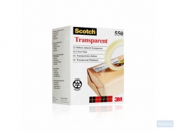 Scotch 550 plakband, 19mmx66m, doos à 8 rol (ind. verpakt)