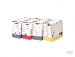 Fellowes Bankers Box® System A4 transfer archiefdoos 150mm, assorti, pak à 12 stuks