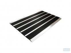 Floortex Doortex Alumat deurmat, buiten-gebruik, 60 x 39cm, zwart