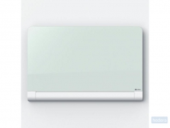 Nobo Diamond glasbord, wit met ronde hoeken, 1260 X711mm