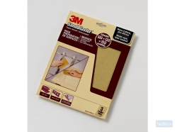 3M SandBlaster™ Schuurpapier mixpack voor kale ondergronden, korrel: P100/P120/P150, 3 vel in blisterverpakking
