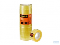 Scotch 508 plakband, 19mmx33m, pak à 8 rol