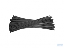 Raadhuis kabelbinders, 4.8 x 200mm , zwart, pak à 100 stuks
