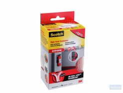 Scotch Dual Lock™ montagestrips Extreme, permanent, draagkracht: 5kg, 25mmx1.2m, transparant, 1 set van 2 rollen
