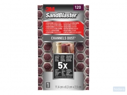3M SandBlaster™ ultra flexible schuurspons, voor kale ondergronden, korrel: P120