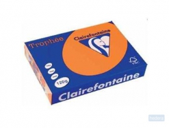 Clairefontaine TrophÃ©e Pastel A3, 120 g, 250 vel, oranje